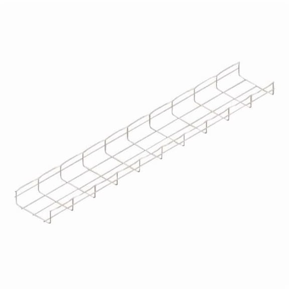 Cablofil Wire Mesh Cable Tray, 27 lb Capacity, Steel, Zinc Plated CF54/150EZ