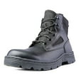thumbnail image 2 of Ridge Men 6" Leather Non-Slip Tactical Military Work Black Shoe Boot, S9W, 2 of 8