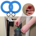 Mlless 2 Pack Compatible Toilet Canister Flush Valve Seal Kit for