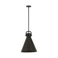 thumbnail image 3 of Innovations Lighting - Newton Cone - 1 Light Stem Hung Pendant In Industrial, 3 of 5