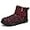 Red, variant on Mens Womens Camouflage Wide Casual Winter Boots for Snow Walking Working