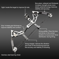 thumbnail image 3 of Chumajor 9.5-inch Mini Compound Bow Set, 12 Lbs Draw Weight, Suitable for Both Left and Right-handed Users, Includes 12 Arrows and Target Paper, Ideal for Target Shooting and Hunting Games, 3 of 10