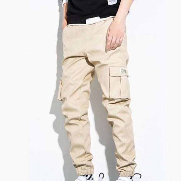 Mgmyaa Men's Cargo Pants Multi Pocket Washed Jogger Work Pants