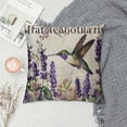 thumbnail image 2 of Chilfamy  Spring Pillow Covers Lavender Birds Throw Pillowcase Seasonal Home Sofa Bedroom Living Room Holiday Cushion Case Farmhouse Decorations Multi-Size, 2 of 5