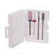 thumbnail image 3 of de 4 brocas profesionales para limpieza de cutículas de material acero de tungsteno, cerámica, esmeril con estuche de almacenamiento, brocas de uñas con - -9 Macarena Bit profesional para uñas, 3 of 8
