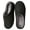 Black/Gray, variant on Fuzzy Two-Tone Slippers for Women Memory Foam House Shoes with Non-slip Sole for Indoor and Outdoor Comfort