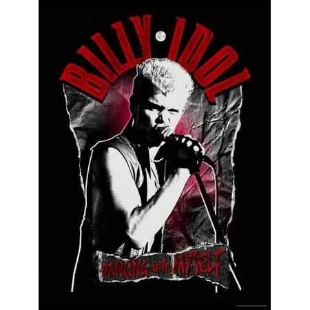 Dancing Art Poster - Billy Idol - Dancing With Myself Poster Wall Art