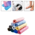 thumbnail image 4 of Anti-Slip Pvc Bath Mats with Sucker Bathroom Carpet Soft Multi-Color 100*40cm Rice White (Yellow), 4 of 5
