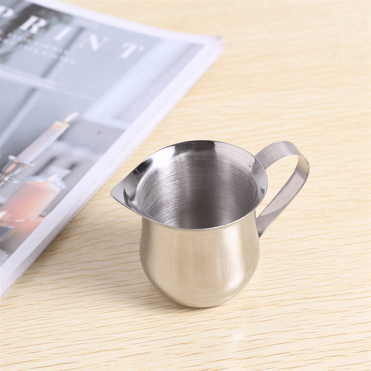 12Pack 3Oz Stainless Steel Bell Creamer Espresso Shot Frothing Pitcher Cup Latte Art Espresso Measure Cup