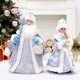 thumbnail image 2 of Figura de Papá Noel grande, muñeco de peluche eléctrico de Papá Noel, decoración navideña para el hogar, adornos navideños, doncella de nieve, 2 of 5