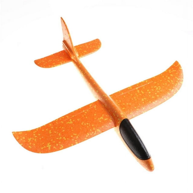 Avion à Lancer à la Main en Mousse EPP 48 cm Planeur de Lancement Extérieur Jouet pour Enfants Cadeau