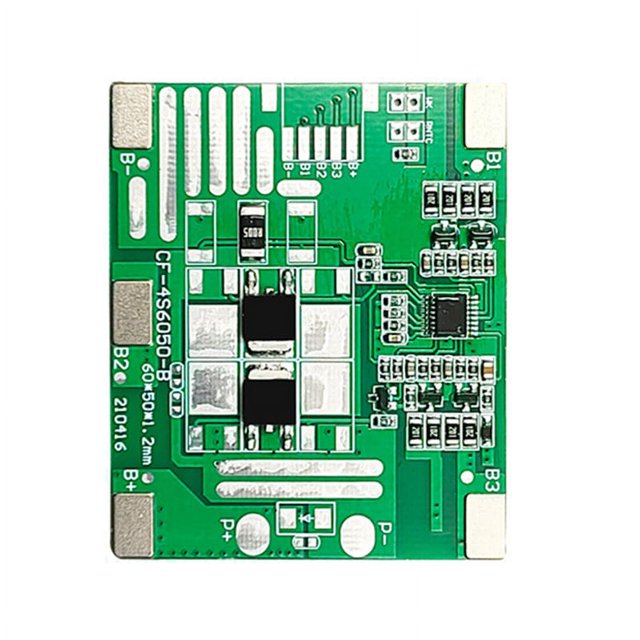 Placa de protección de batería de litio 4S 16,8 V 6 A, módulo de carga mejorada y equilibrada para circuitos de herramientas eléctricas.