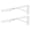 14inch, variant on simhoa 2 Pieces Folding Shelf Brackets K Type Spring Steel Brackets Shelf Hardware 18inch