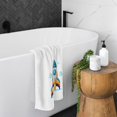 thumbnail image 3 of Ryvnso Rocket Cute Hand Towels for Bathroom Cotton Face Towel Decorative 15.5x29.5 inch, 3 of 7