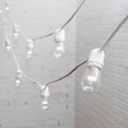 thumbnail image 1 of Commercial String Lights Commercial LED Edison String Lights 100 Ft White Wire S14 Bulb Cool White, 1 of 1