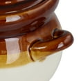 thumbnail image 2 of Elama 4 Piece Double Handle 15 Ounce Stoneware French Onion Soup Bowl with Lid, 2 of 5