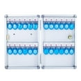 thumbnail image 2 of Armario para Llaves, Caja de Seguridad, Soporte de Pared, Organizador de Llaves, Caja de Almacenamiento de Llaves para Empleados de Oficina, Estuche D 215x55x325cm24Etiqueta, 2 of 8