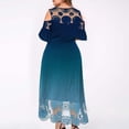 thumbnail image 6 of ibuvkizy Women Plus Size Dress,Womens Fashion Summer Dress,Plus Size Women Sexy Ruffle Strapless Splicing Lace Splicing Short Sleeve Dresses,Maxi Dress,Sun Dresses Maxi Dresses for Women 2025, 6 of 7