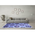 thumbnail image 3 of Ahgly Company Indoor Rectangle Southwestern Blue Country Area Rugs, 8' x 10', 3 of 4
