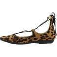 thumbnail image 4 of Sugar Womens Starrstruck Leopard Ballet  Flats Casual Shoes, 4 of 7