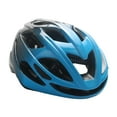 thumbnail image 4 of Cascos de bicicleta shamjiam protectores con almohadilla desmontable Correa de barbilla ajustable para adultos Azul negro, 4 of 8