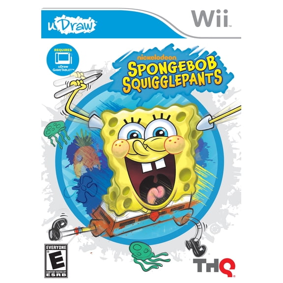 SpongeBob Squigglepants - uDraw - Nintendo Wii