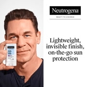 Neutrogena Ultra Sheer SPF 60 Face Sunscreen Stick, Sheer Finish Facial Sun Care, .47 oz