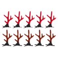 thumbnail image 2 of Christmas Clips Little Girl Hair Clips Elegant Hair Decor For Graduation Wedding M Red 12Pcs, 2 of 3
