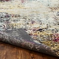 thumbnail image 5 of Modern Abstract Indoor/Outdoor Area Rug Gold/Pink 8'6" x 11'6" 9' x 12' Indoor,Outdoor Patio,Bedroom,Dining Room Rectangle, 5 of 5