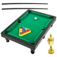 thumbnail image 4 of Shisuyan Jouet de Billard d'Intérieur Vert Portable pour Réunion de Famille 1 Ensemble 10.8X7.5X2.2In, 4 of 9