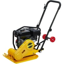 Riedhoff 7 HP Plate Compactor, 212CC Gas Engine & Compaction Force of 4200 ibs, 22.1 x 15.9"