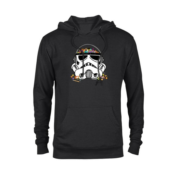 Star Wars Stormtrooper Candy Bowl - Pullover Hoodie for Adults - Customized-Black