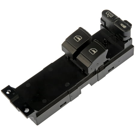 Dorman 901-501 Front Driver Side Power Window Switch - Front Left, 3 Button for Specific Volkswagen Models