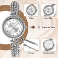 thumbnail image 6 of SKMEI Watches for Women Waterproof Analog Quartz Dress Ladies Watch Fashion Luxury Casual Women’s Wristwatch, 6 of 9