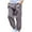 Gray, variant on 3-10Y Toddler Baby Girls Boys Cotton Pants Elastic Waist Soft Harem Bloomers Summer Fall Long Pants Orange