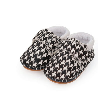 

Rockomi Newborn Moccasin Shoes Soft Sole Crib Shoe Prewalker Flats Infant Lightweight Breathable First Walkers Style K 2C