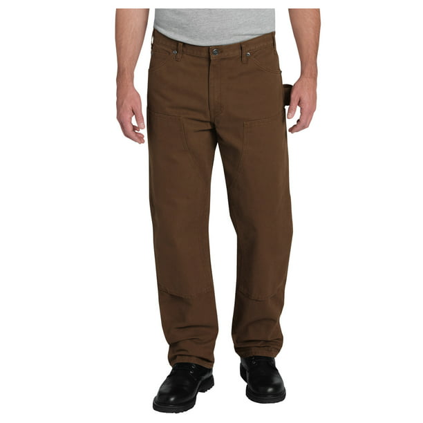 Dickies Men's Relaxed Fit Double Front Duck Pant - Walmart.com