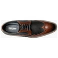 thumbnail image 4 of Men's Stacy Adams Joss Wingtip Oxford Dress Shoes Modern Cognac 25539-221, 4 of 7