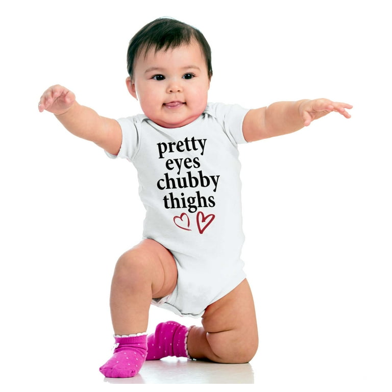 Kommentér Ondartet tumor kjole Brisco Brands Pretty Eyes Chubby Thighs Funny Cute Baby Bodysuits for Girls - Walmart.com Kommentér Ondartet tumor kjole Brisco Brands Pretty Eyes Chubby Thighs Funny Cute Baby Bodysuits for Girls - Walmart.com