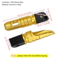 thumbnail image 3 of Rear Foot Pegs For BMW R NINET/F900R/F900XR/R1200R/R1200RS/R1250R Gold, 3 of 5