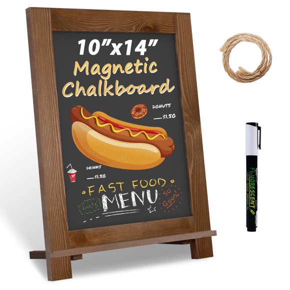 Pizarra Magnética Mutualsign 25 × 36 cm con Soporte