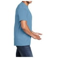 thumbnail image 3 of Mens Core Cotton Male T-Shirts Tundra Blue 5XL, 3 of 4