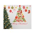 thumbnail image 5 of RV Bola colgante Calcomanía de Navidad Árbol de Navidad Regalo Campanas de viento Sala de estar TV Fondo Pegatinas de pared oso de fresa Electrónica, 5 of 5