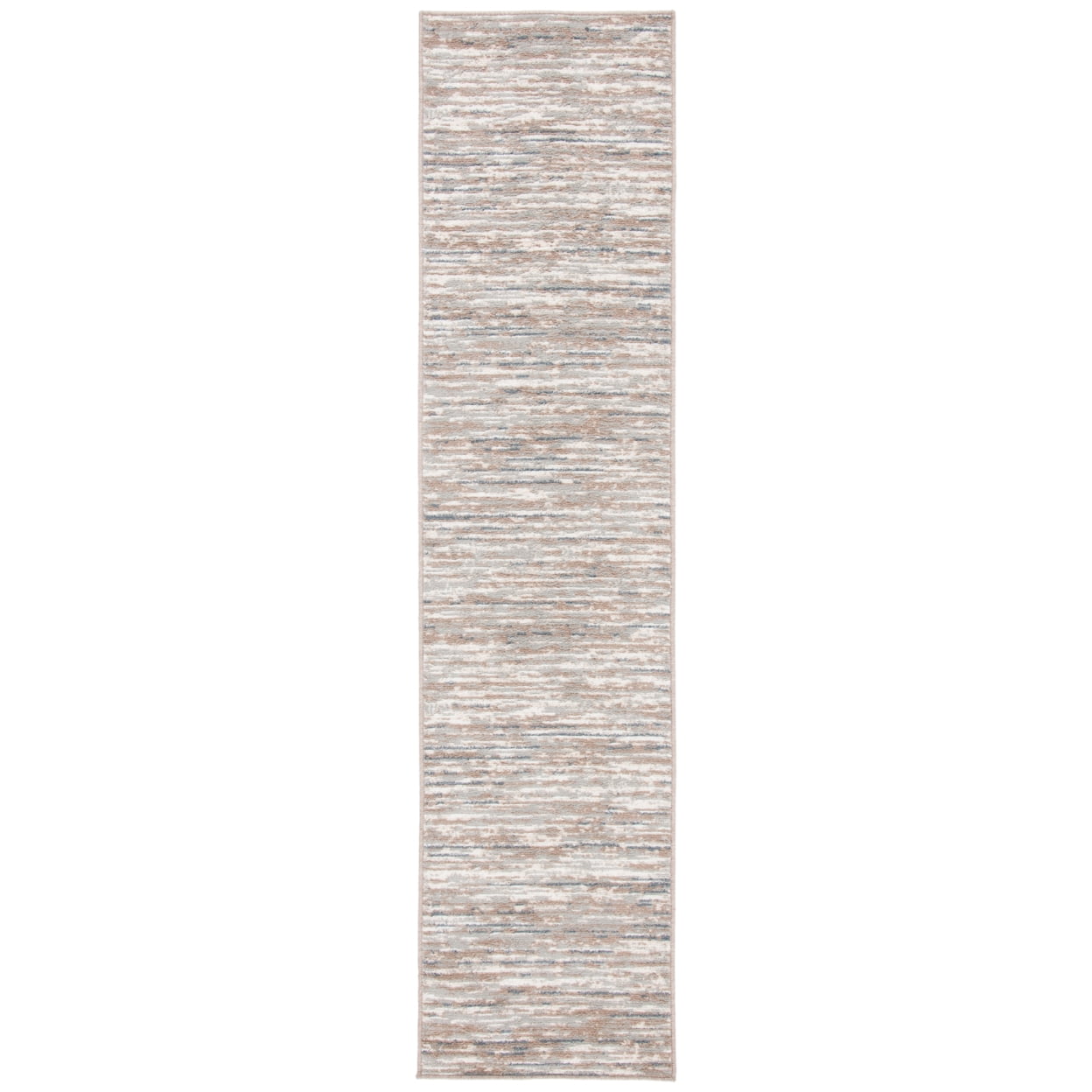 SAFAVIEH Pyramind Ekaterina Abstract Distressed Runner Rug, Grey/Ivory, 2'2" x 9'