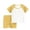 Yellow, variant on Cethrio Boys Cotton Pajama Sets Size 10-12, Short Sleeve Comfy 2 Piece Casual Kids' Summer Sleepwear Yellow Size 10-12