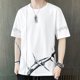 thumbnail image 5 of Camisetas de hombre Tops azules 100℅ algodón Camisetas gráficas para hombre Camisetas sin logotipo Ropa barata y cómoda Original Casual Caliente Verano, 5 of 5