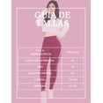 thumbnail image 5 of LEGGING DE DAMA TEXTURIZADO UNITALLA STRETCH MALLAS DEPORTIVAS MALLONES DE MUJER, 5 of 5