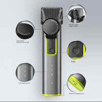 Cordless Hair Clipper&Trimmer Beard Trimmer for Men with 4 Limit Comb