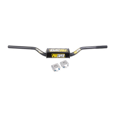 Tusk Racing Aluminum 7//8/" Handlebar YZ High Bend Silver for Yamaha On-Off