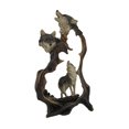 thumbnail image 1 of Statue de Loups de Montagne Hurlante, 1 of 3
